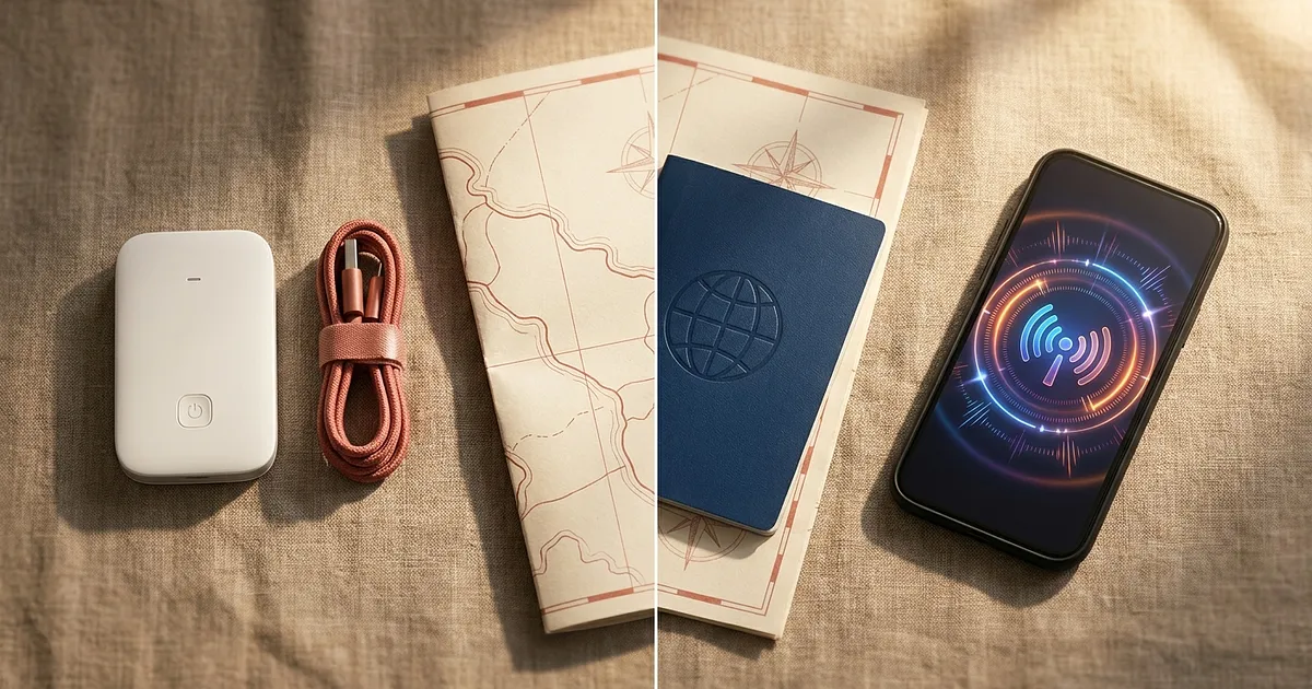 Mobile Hotspot vs eSIM: The Honest Comparison for Travelers