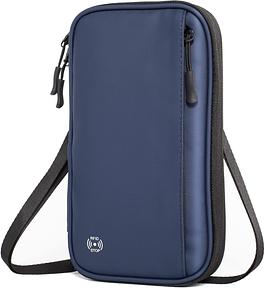 Reisepass Tasche Familie Reiseorganizer, RFID Blocker Ausweistasche | Faltbare Reisepasshülle für Damen Herren, Schutzhülle für Flugtickets, Kreditkarten/Ausweis, Tragbare Dokumententasche